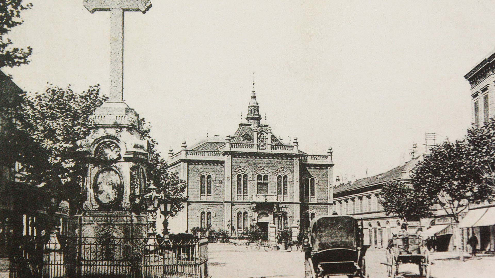 Vladičanski dvor U Novom Sadu, 1904. godine